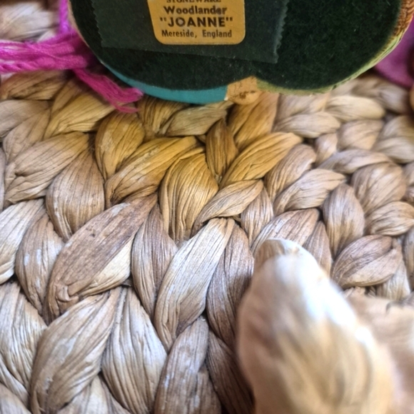 2 Woodlander And 3 Tinkerware Vintage Bunny Figurines - Picture 8 of 10